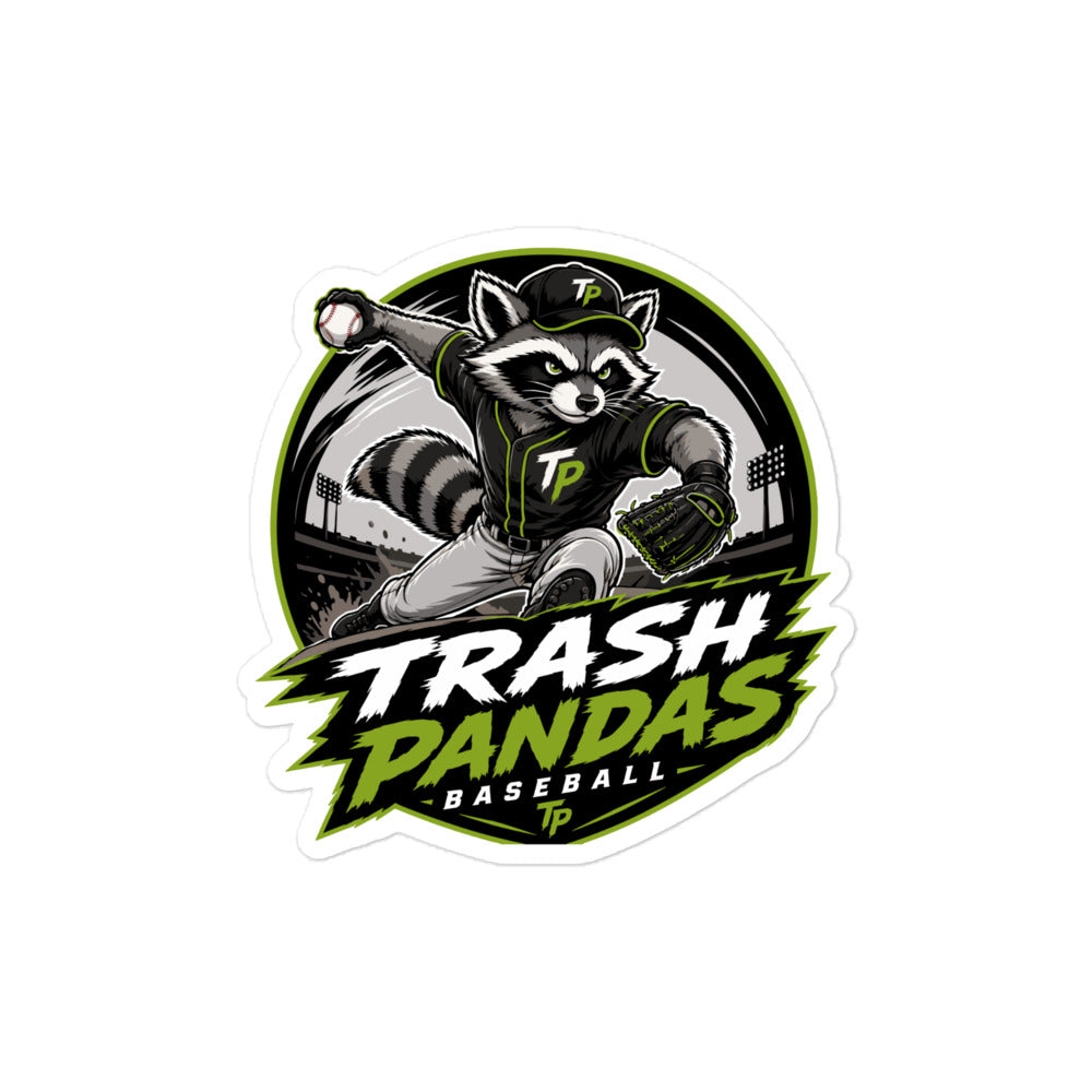 Stickers | Trash Pandas Baseball Organization | Vanguard Logo