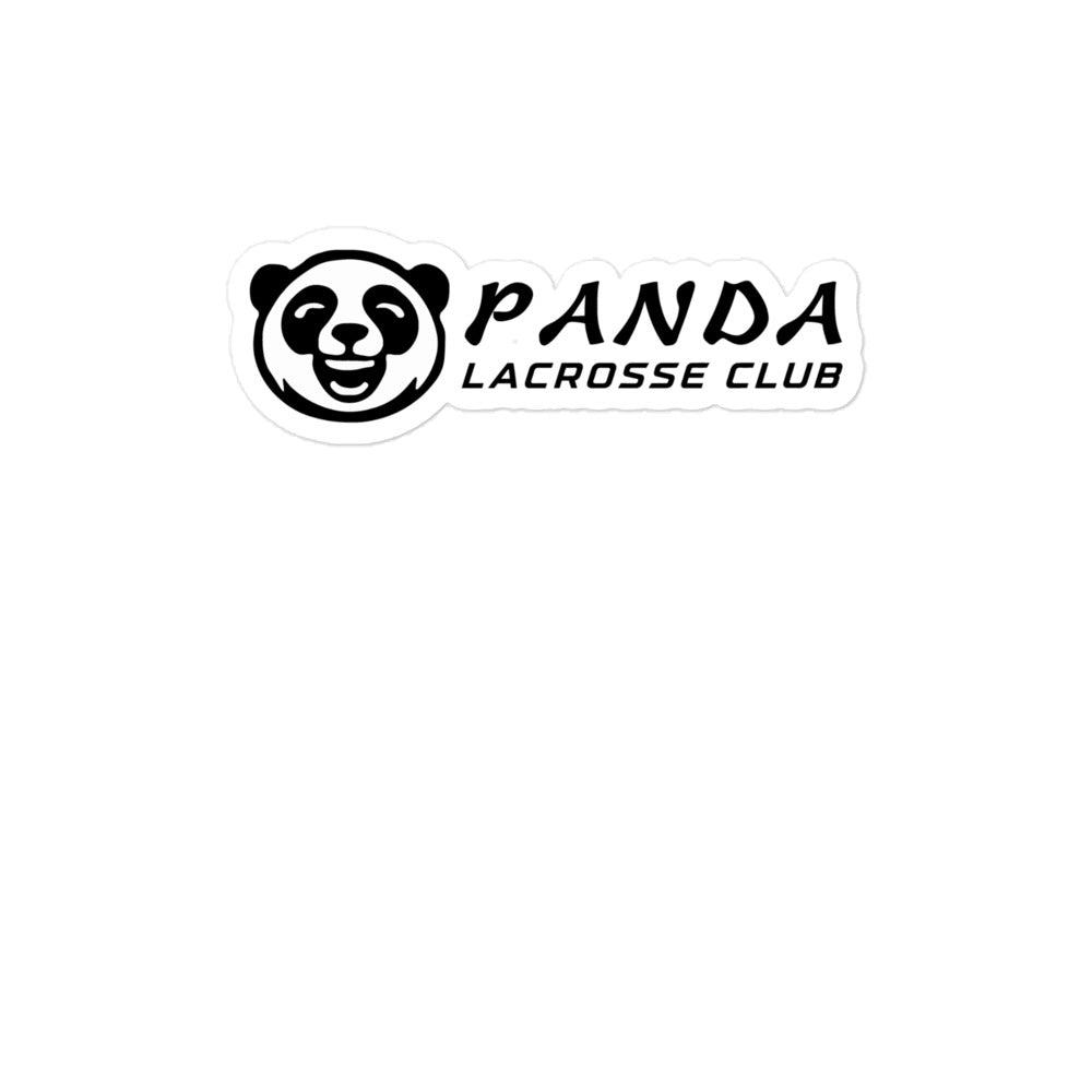 Stickers | Panda Lacrosse Club | Crest Logo