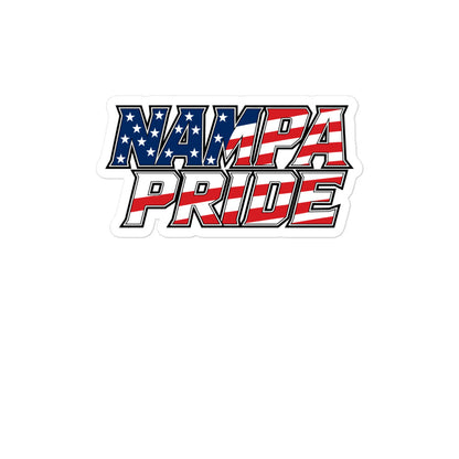 Stickers | Nampa Pride | Modern Script Logo