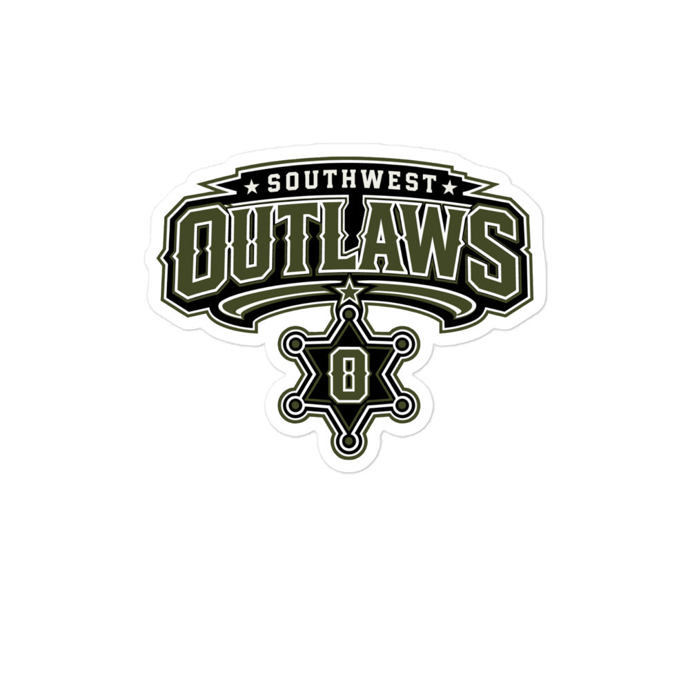 Stickers | Southwest Outlaws | Frontier Athletics Logo