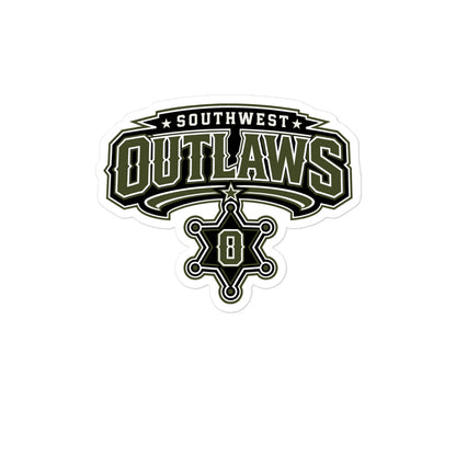 Stickers | Southwest Outlaws | Frontier Athletics Logo