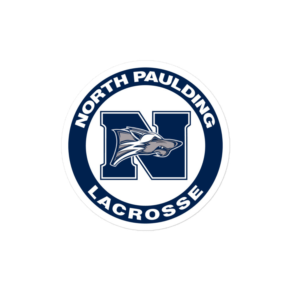 Stickers | North Paulding Lacrosse | Badge Logo