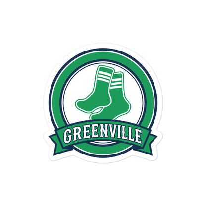 Stickers | Greenville Sox | Badge Logo