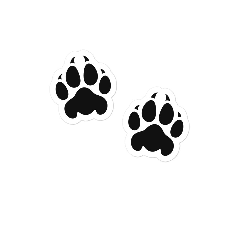 Stickers | Orange Wave Marching Band | Paw Mark Logo