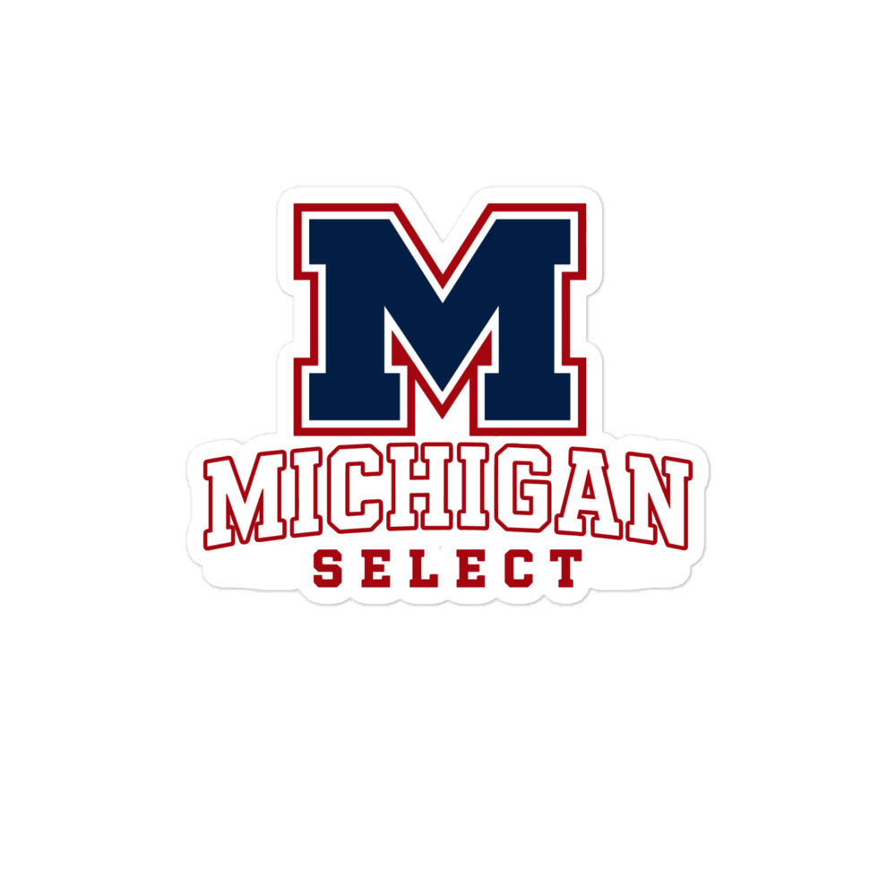 Stickers | Michigan Select Baseball | Emblem Logo