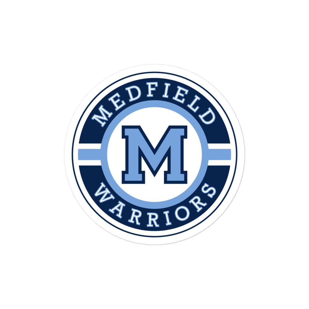 Stickers | Medfield Softball | Badge Logo