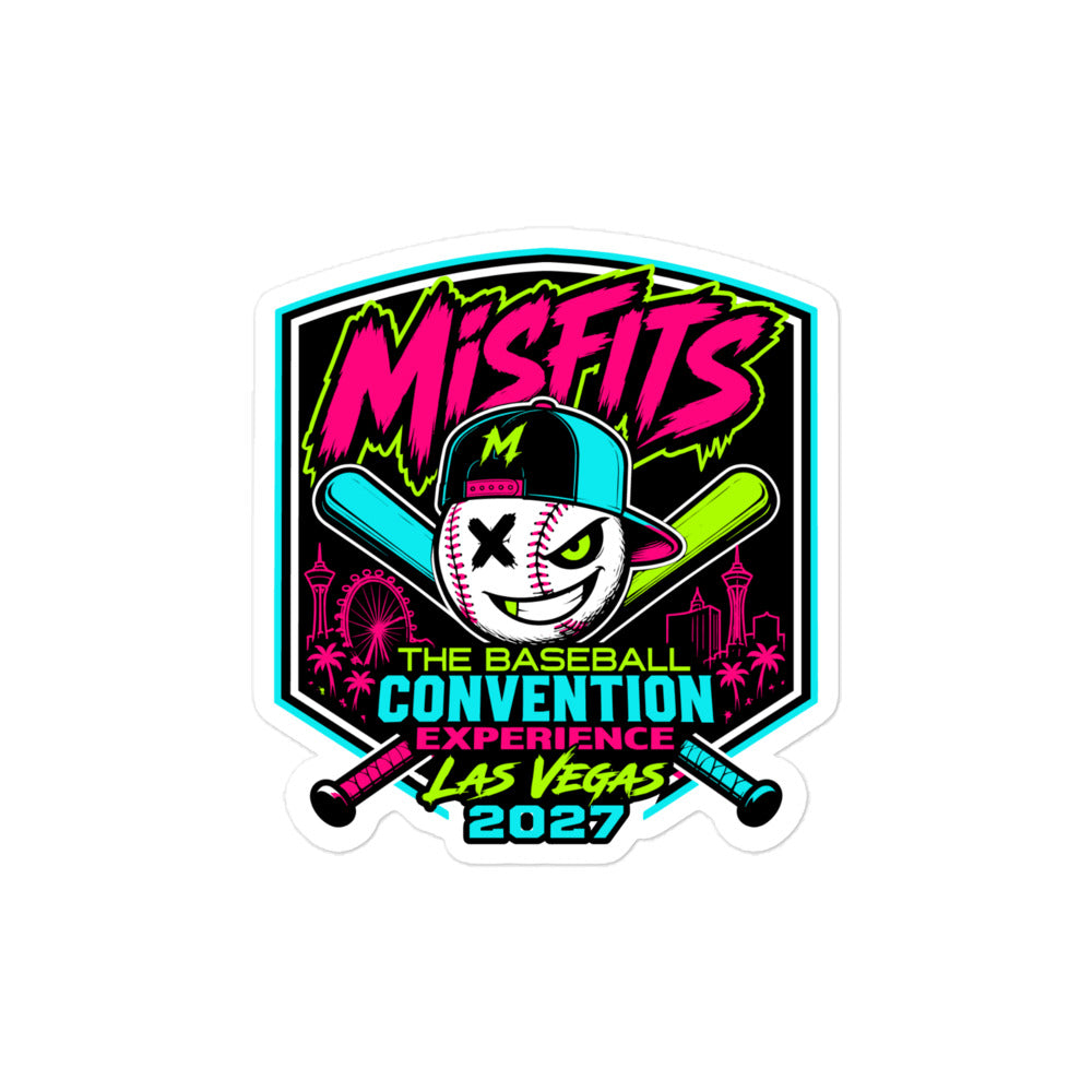 Stickers | Misfits Baseball | Shield Logo