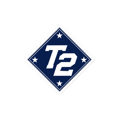 Stickers | Texas Turn Two Baseball | Crest Logo