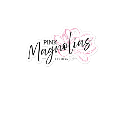 Stickers | Pink Magnolias Dance | Lettermark Logo