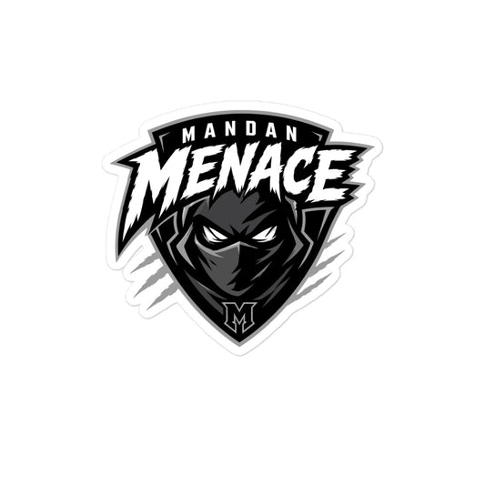 Stickers | Mandan Menace | Shield Logo