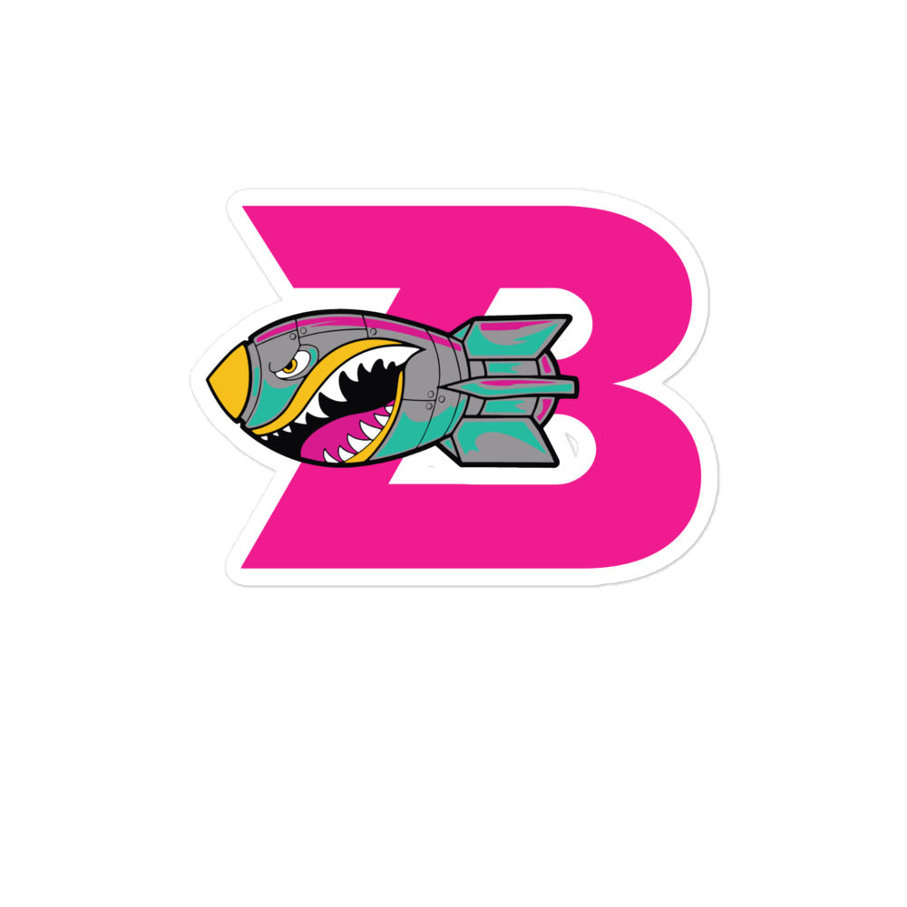 Stickers | Buffalo Bomb Squad 12u Softball | Lettermark Logo