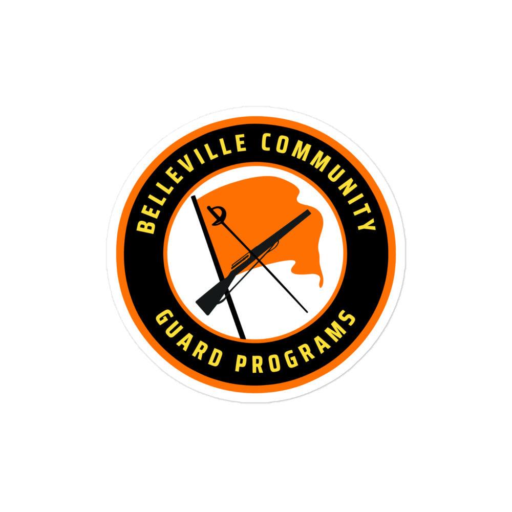 Stickers | Belleville Community Guard Programs | Badge Logo