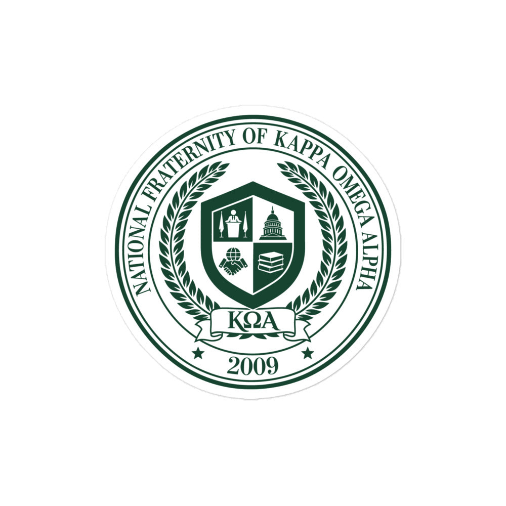 Stickers | Kappa Omega Alpha | Badge Logo