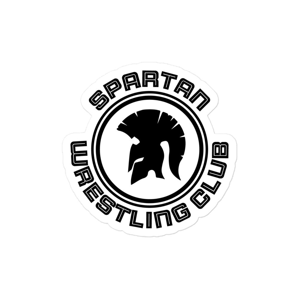 Stickers | Spartan Wrestling Club | Crest Logo