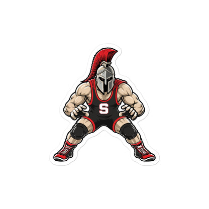 Stickers | Spartan Wrestling Club | Mascot Logo
