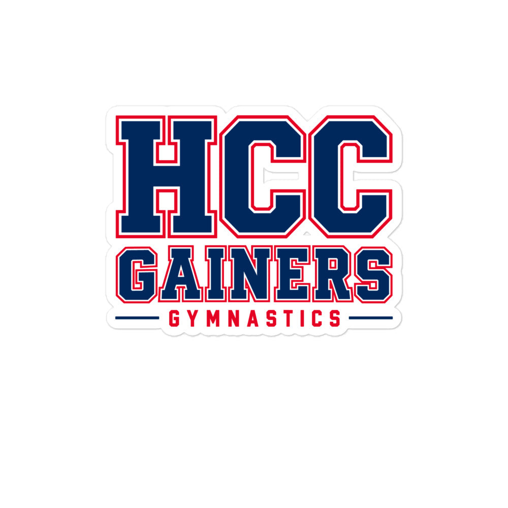 Stickers | HCC Gymnastics | Vanguard Logo
