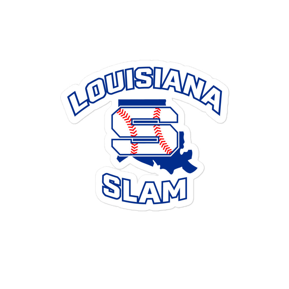 Stickers | Louisiana Slam Baseball | Emblem Logo