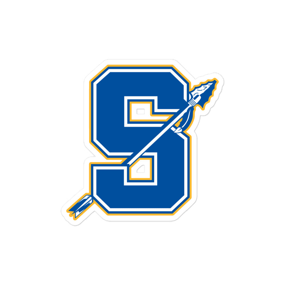 Stickers | Senatobia Warriors Baseball | Lettermark Logo
