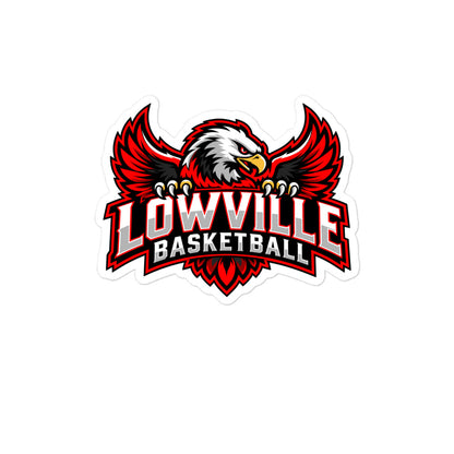 Stickers | Lowville Girls Basketball | Emblem Logo