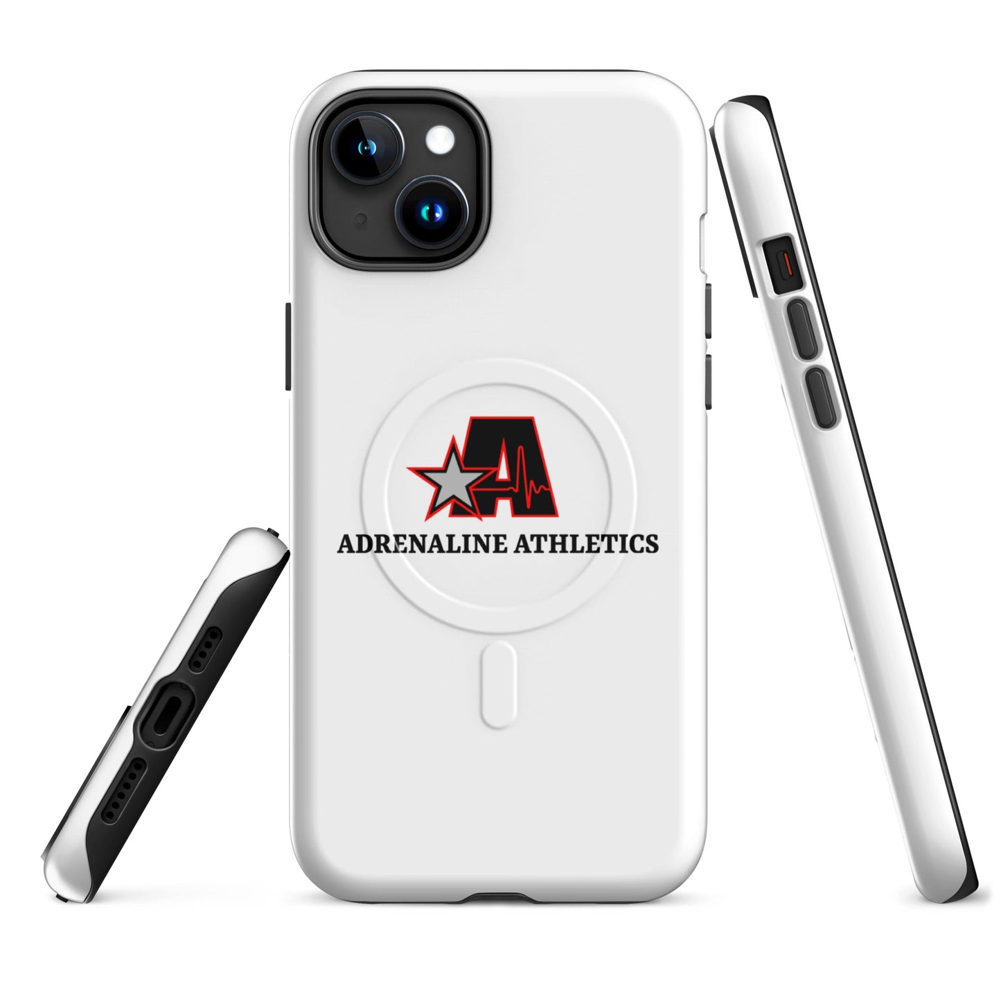 Magsafe Tough Case for iPhone | Adrenaline Athletics | Block A Logo