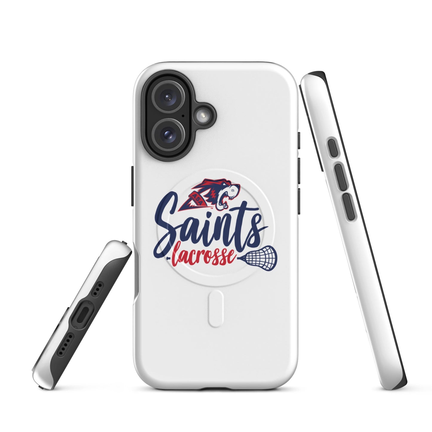 Magsafe Tough Case for iPhone | All Saints Academy Lacrosse