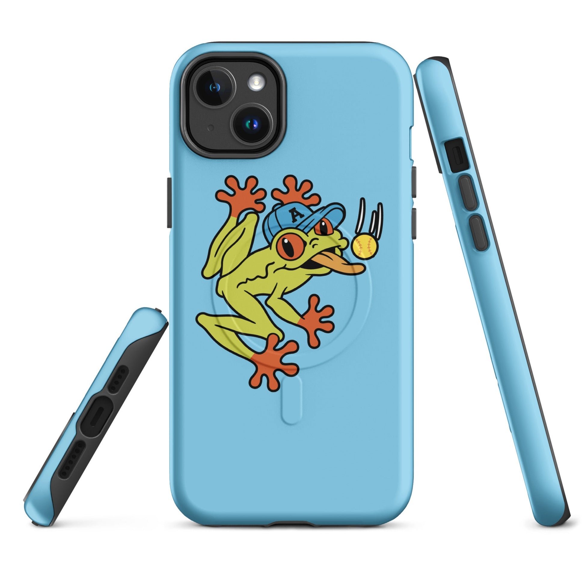 Magsafe Tough Case for iPhone | Aquasox Softball | Mascot Logo