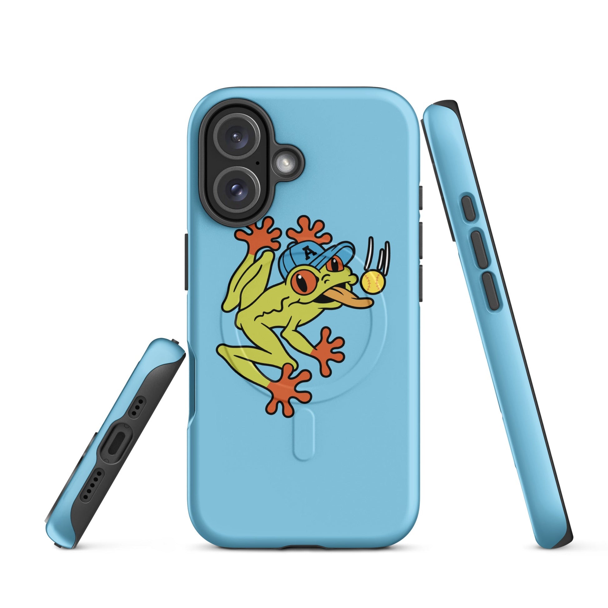 Magsafe Tough Case for iPhone | Aquasox Softball | Mascot Logo