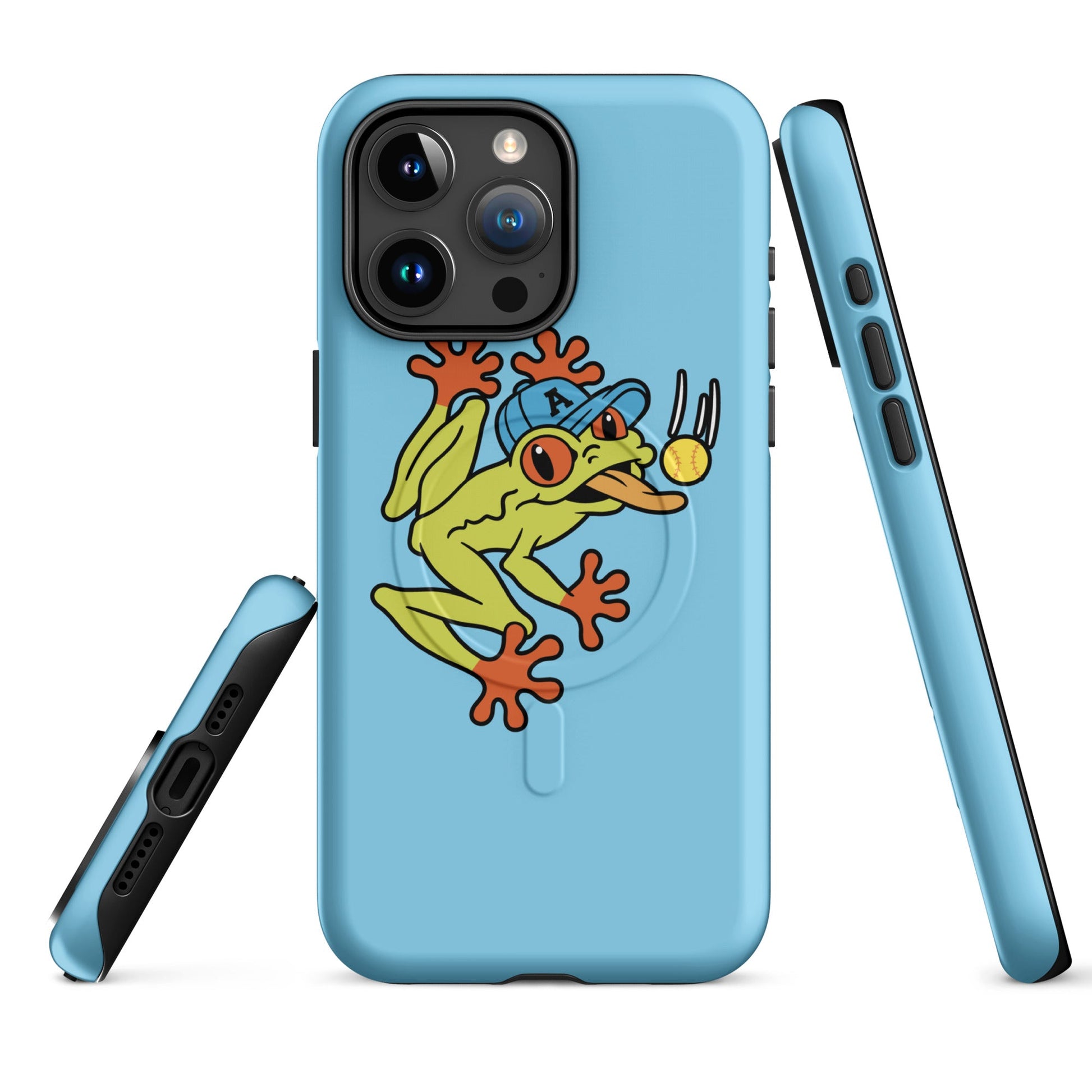 Magsafe Tough Case for iPhone | Aquasox Softball | Mascot Logo