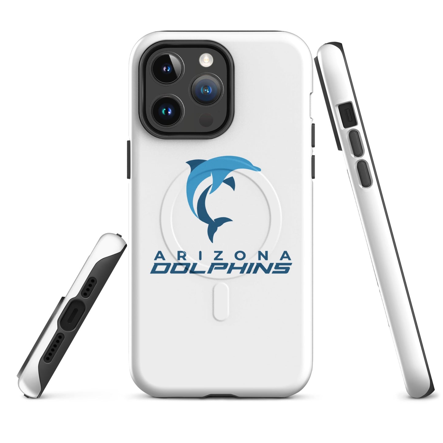 Magsafe Tough Case for iPhone | Arizona Dolphins Swim Team | Vanguard Logo