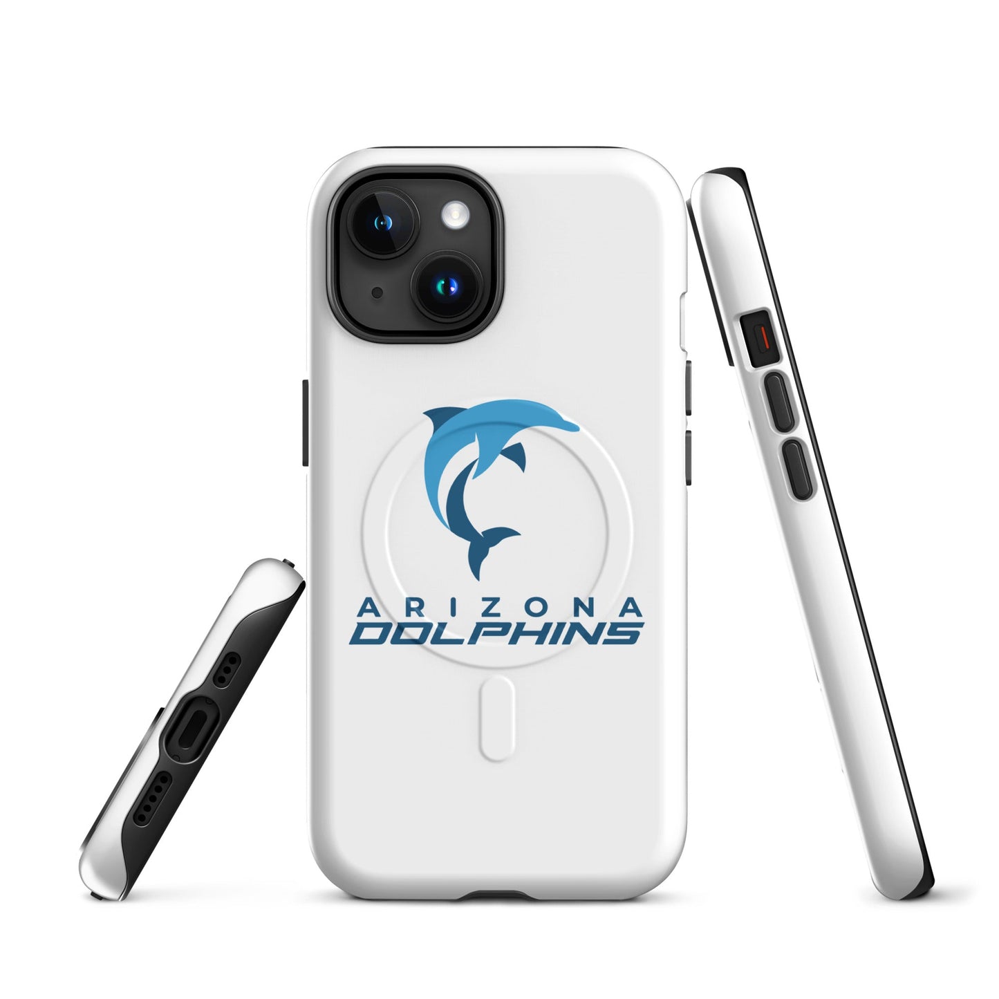 Magsafe Tough Case for iPhone | Arizona Dolphins Swim Team | Vanguard Logo