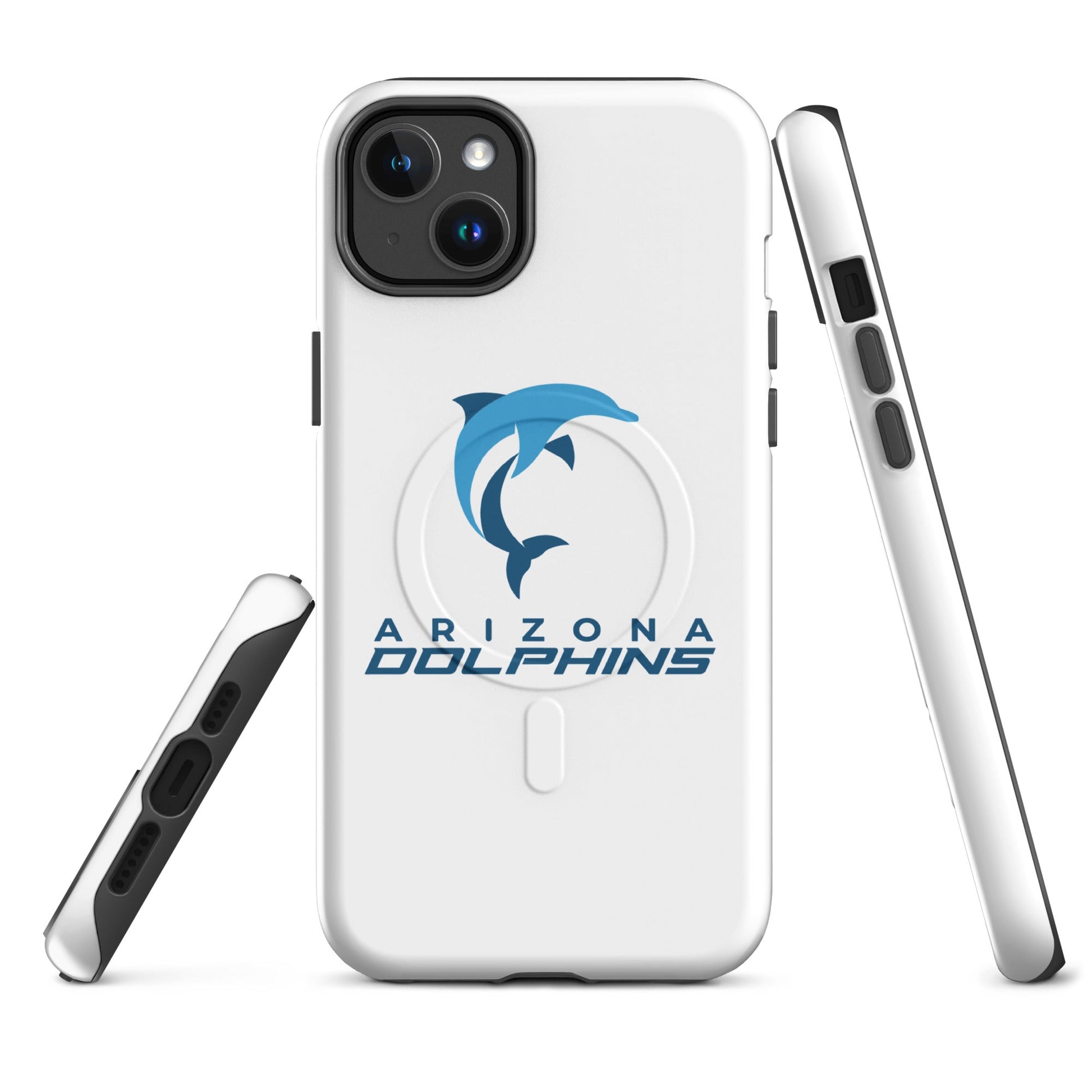 Magsafe Tough Case for iPhone | Arizona Dolphins Swim Team | Vanguard Logo