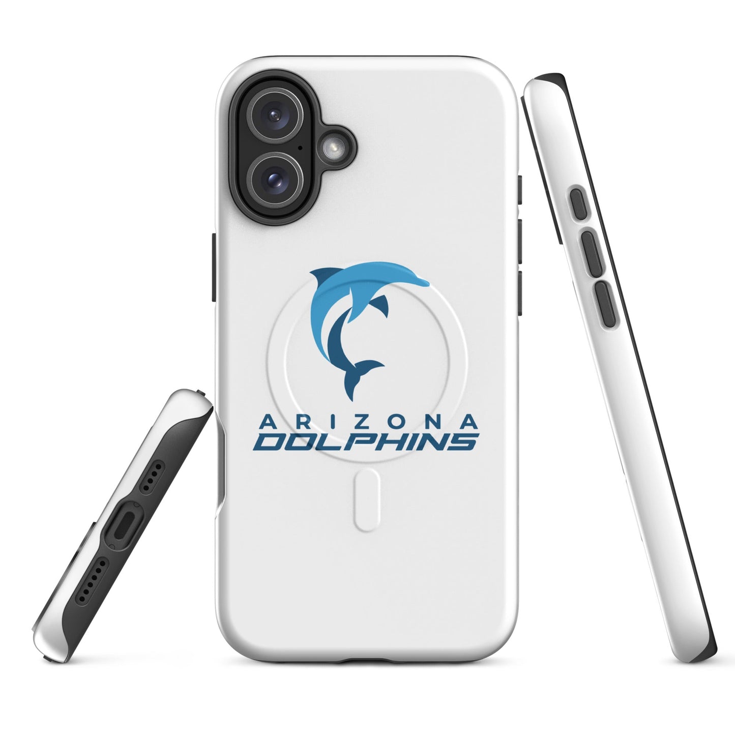 Magsafe Tough Case for iPhone | Arizona Dolphins Swim Team | Vanguard Logo
