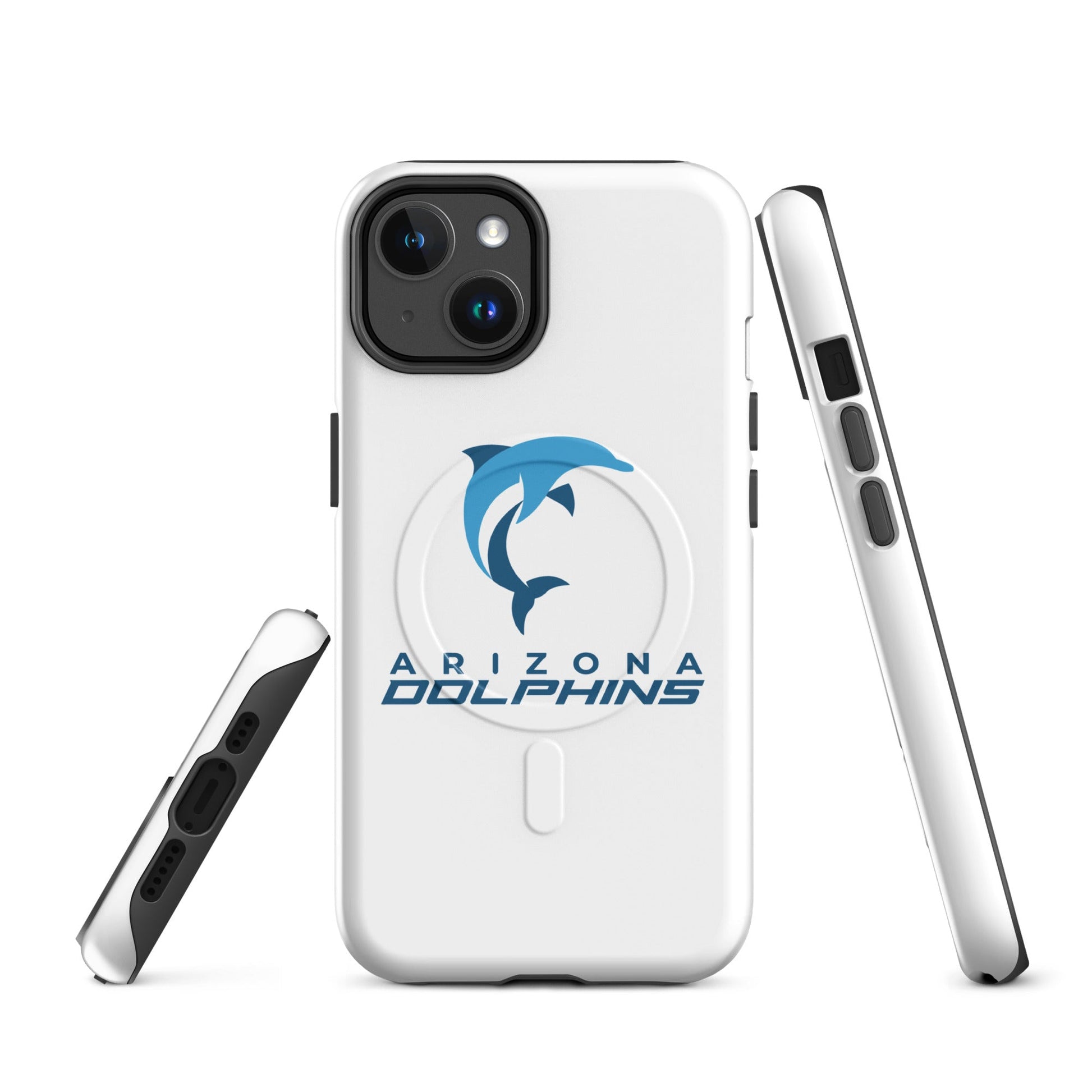 Magsafe Tough Case for iPhone | Arizona Dolphins Swim Team | Vanguard Logo