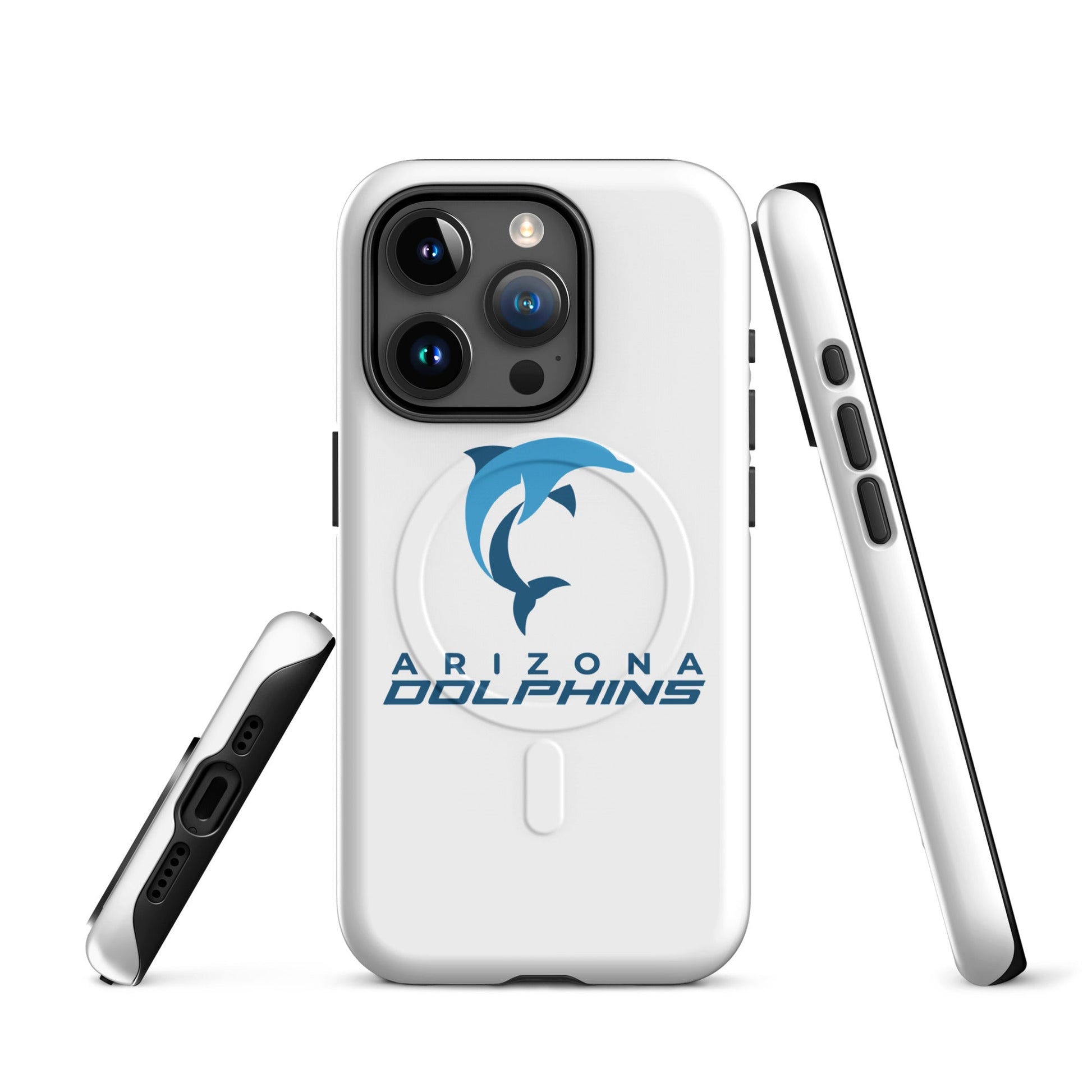 Magsafe Tough Case for iPhone | Arizona Dolphins Swim Team | Vanguard Logo
