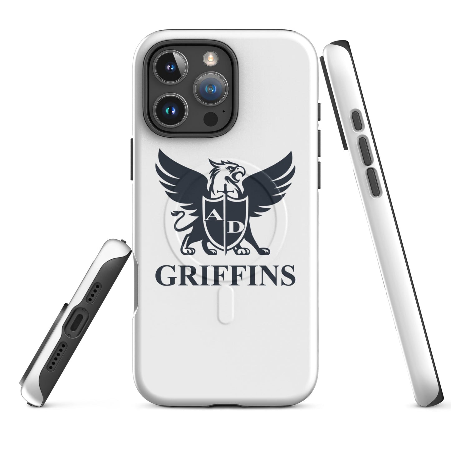 Magsafe Tough Case for iPhone | Arma Dei Academy Basketball | Griffin Logo