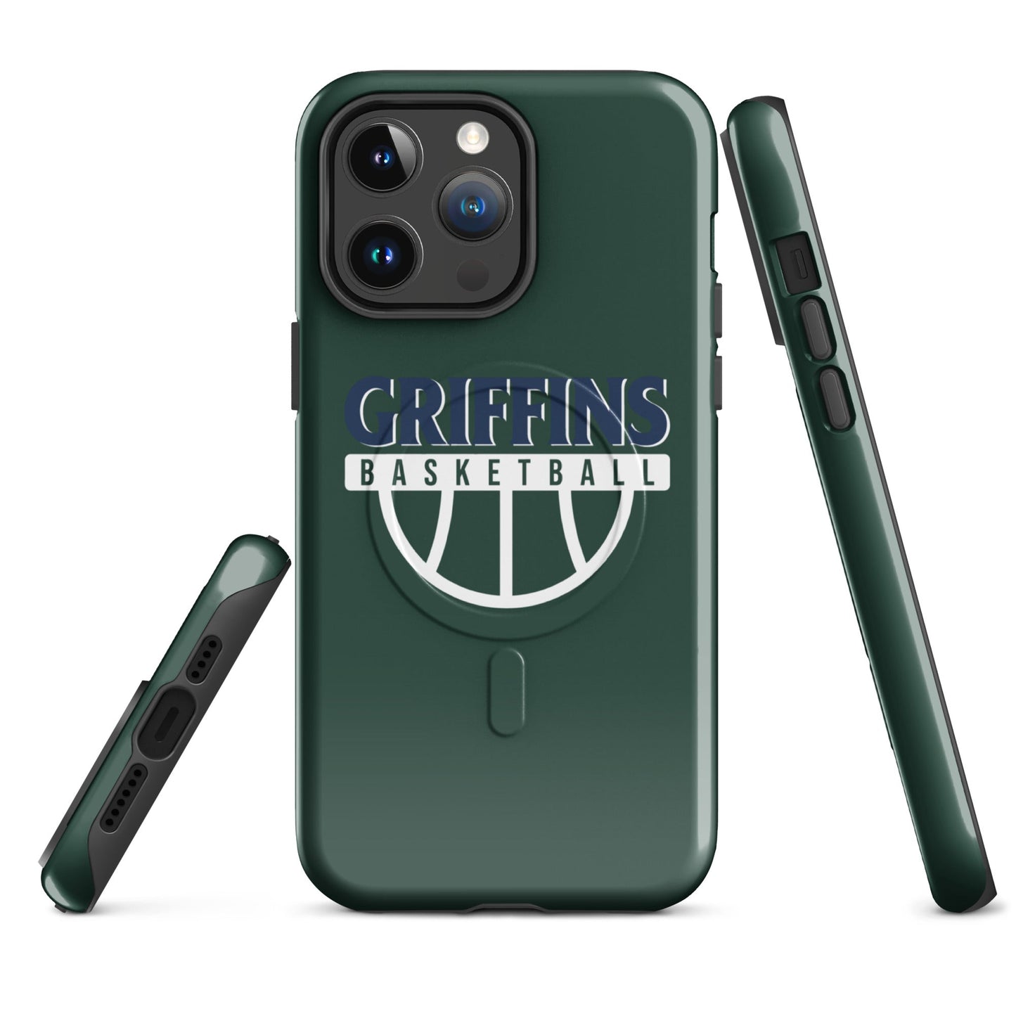 Magsafe Tough Case for iPhone | Arma Dei Academy Basketball | Griffins Basketball Logo