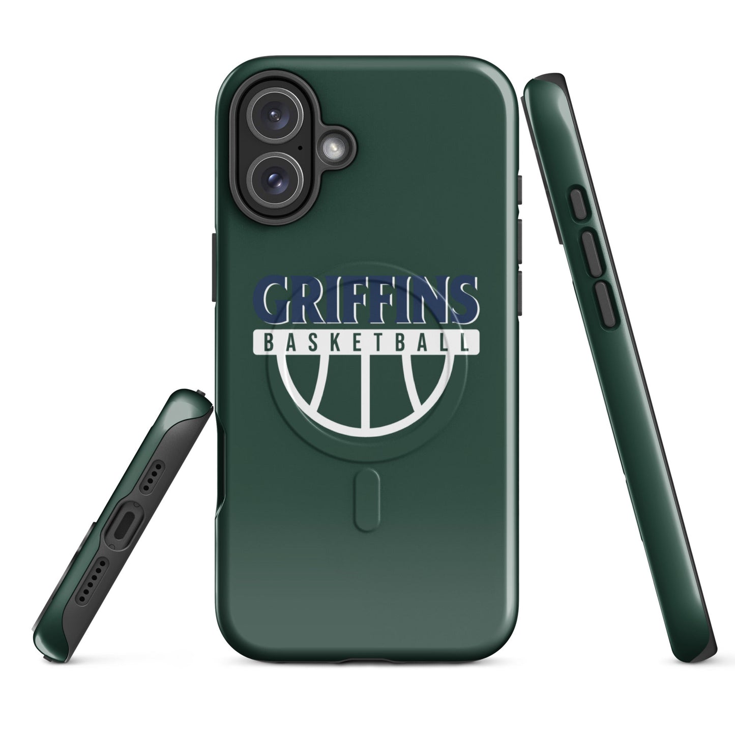 Magsafe Tough Case for iPhone | Arma Dei Academy Basketball | Griffins Basketball Logo