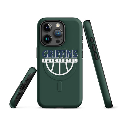Magsafe Tough Case for iPhone | Arma Dei Academy Basketball | Griffins Basketball Logo