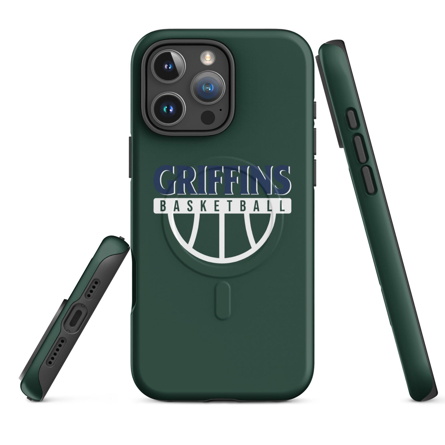 Magsafe Tough Case for iPhone | Arma Dei Academy Basketball | Griffins Basketball Logo