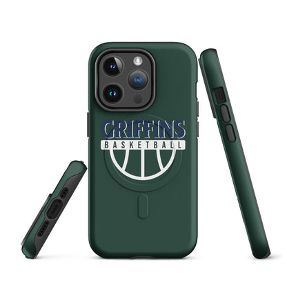 Magsafe Tough Case for iPhone | Arma Dei Academy Basketball | Griffins Basketball Logo