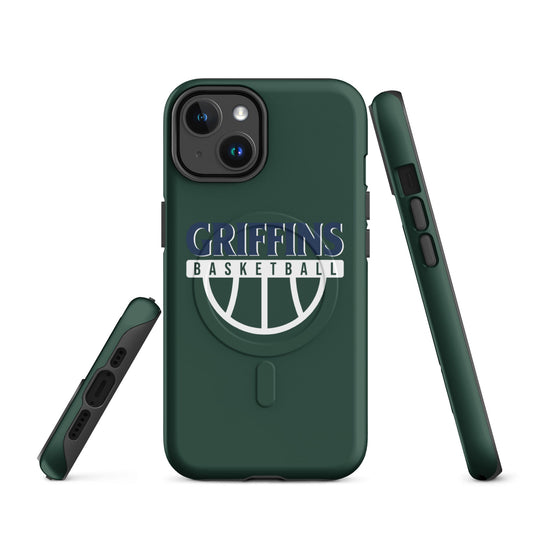 Magsafe Tough Case for iPhone | Arma Dei Academy Basketball | Griffins Basketball Logo