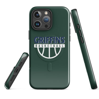 Magsafe Tough Case for iPhone | Arma Dei Academy Basketball | Griffins Basketball Logo