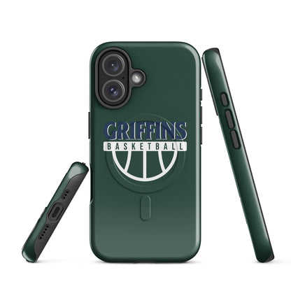 Magsafe Tough Case for iPhone | Arma Dei Academy Basketball | Griffins Basketball Logo