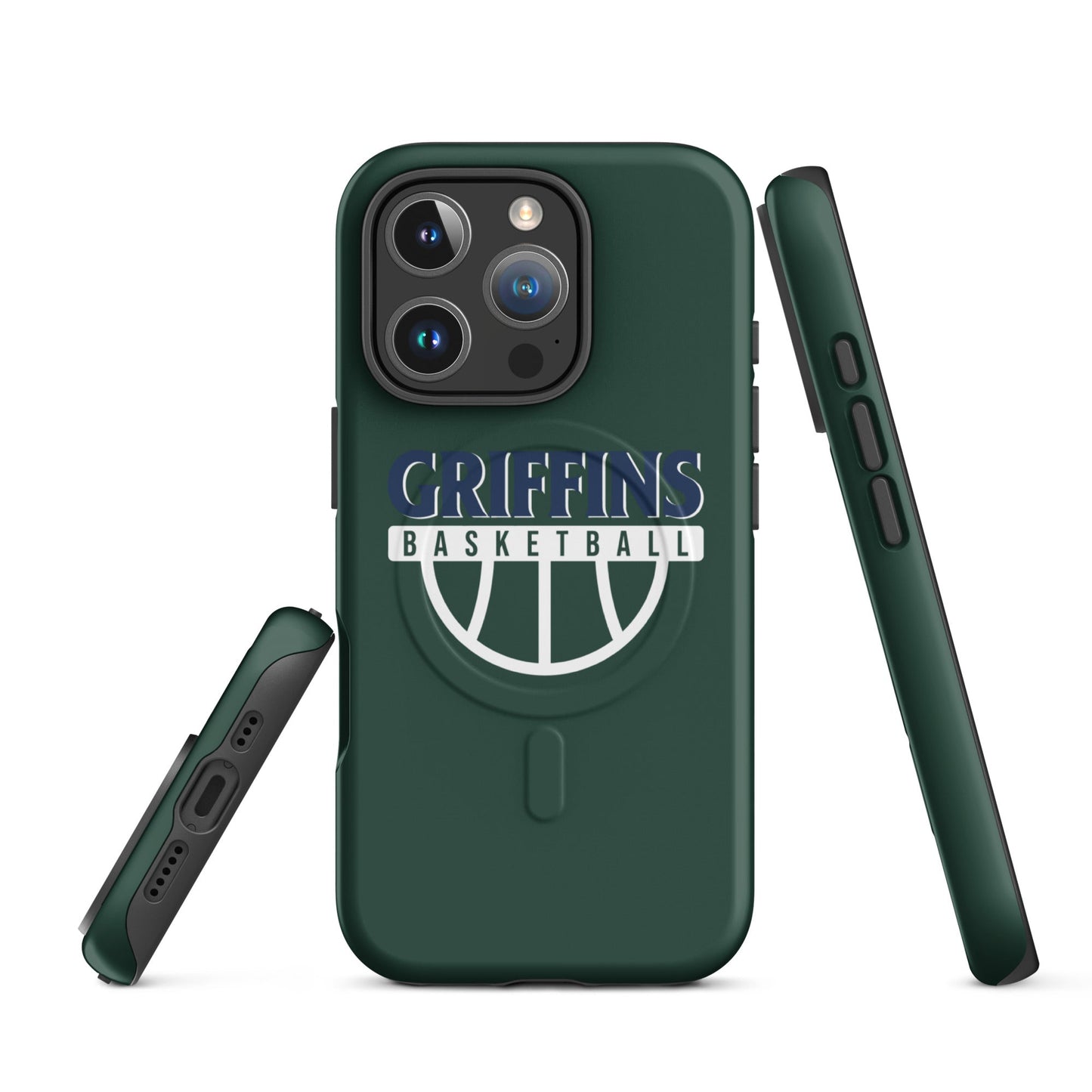 Magsafe Tough Case for iPhone | Arma Dei Academy Basketball | Griffins Basketball Logo