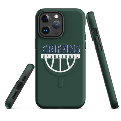 Magsafe Tough Case for iPhone | Arma Dei Academy Basketball | Griffins Basketball Logo