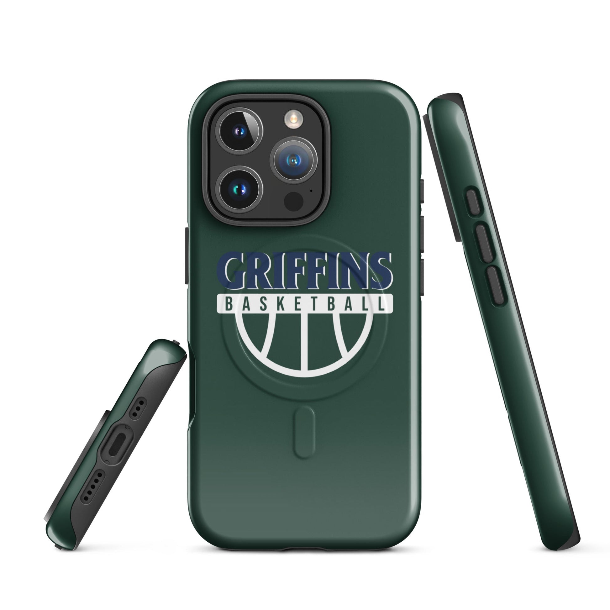 Magsafe Tough Case for iPhone | Arma Dei Academy Basketball | Griffins Basketball Logo