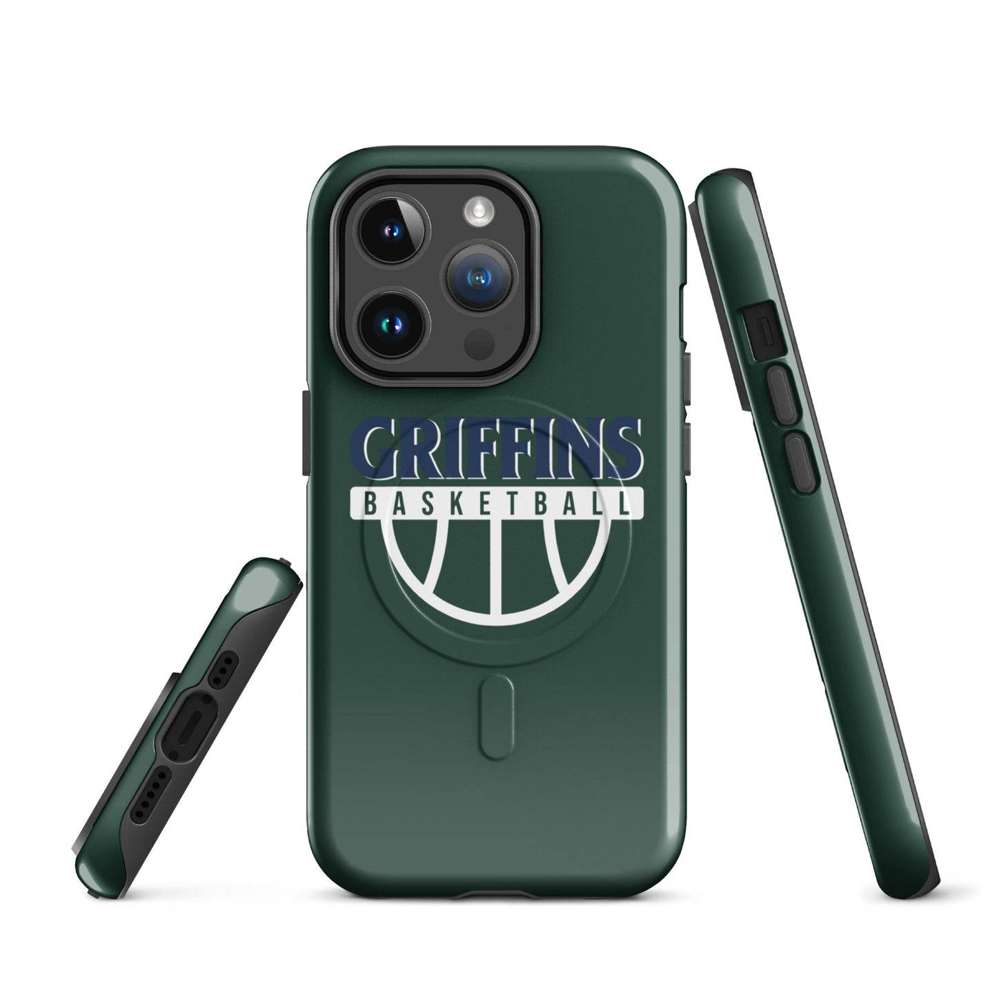 Magsafe Tough Case for iPhone | Arma Dei Academy Basketball | Griffins Basketball Logo
