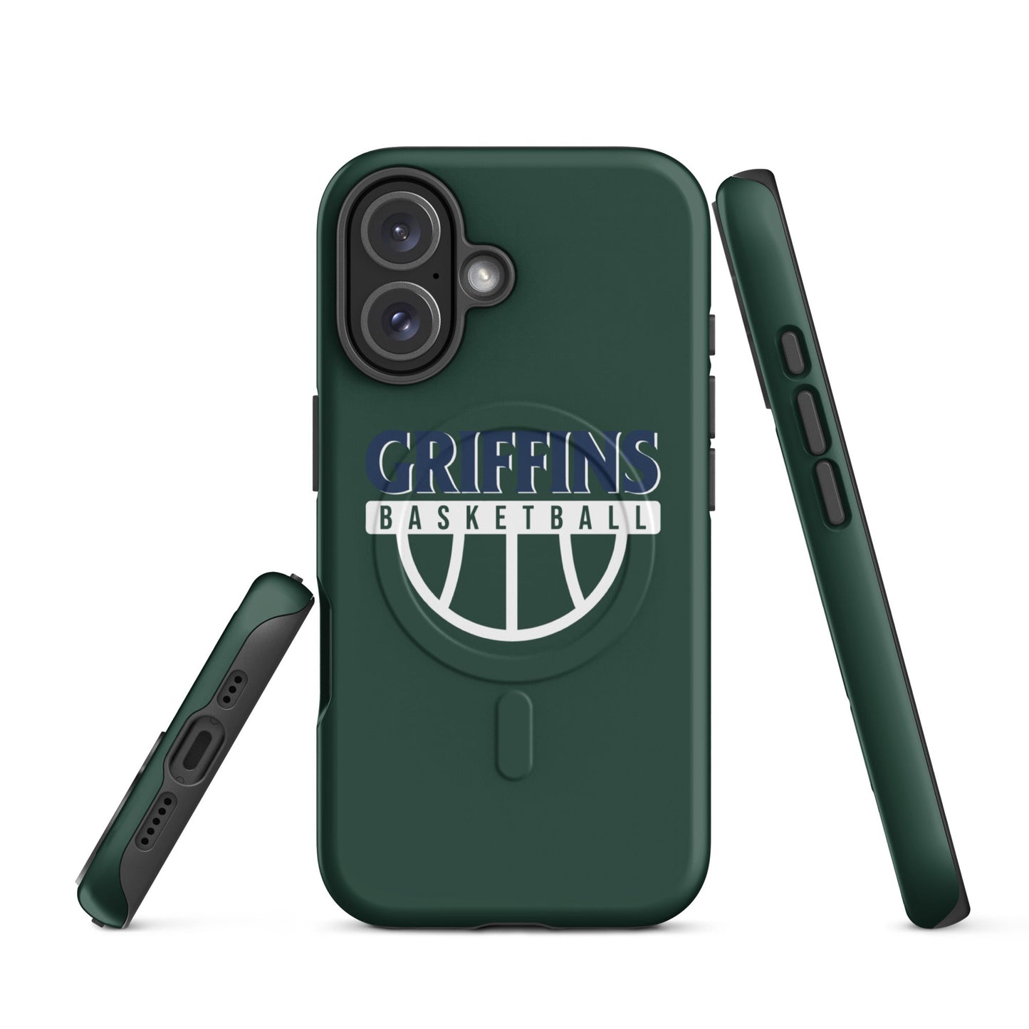 Magsafe Tough Case for iPhone | Arma Dei Academy Basketball | Griffins Basketball Logo