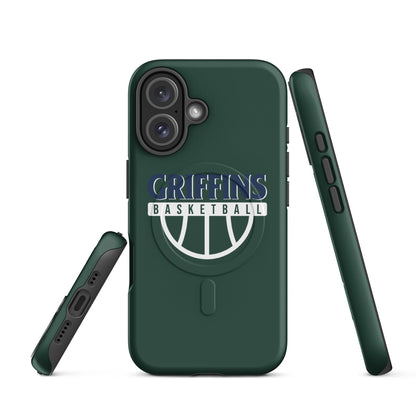 Magsafe Tough Case for iPhone | Arma Dei Academy Basketball | Griffins Basketball Logo