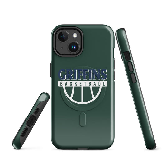 Magsafe Tough Case for iPhone | Arma Dei Academy Basketball | Griffins Basketball Logo